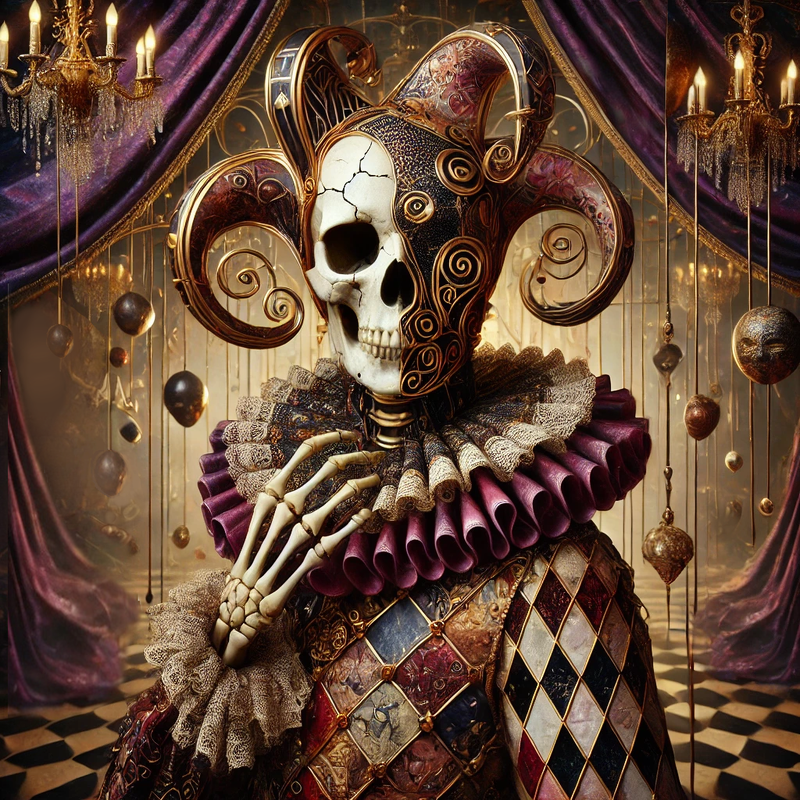 Halloweeen Skeleton Artwork