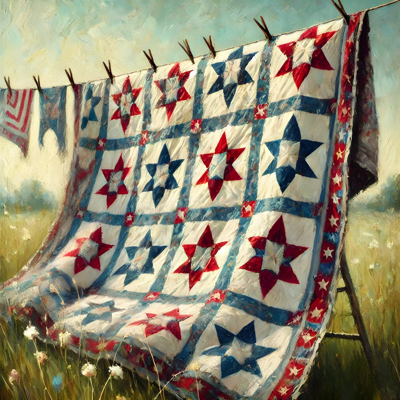 Patriotic Still Life Artwork