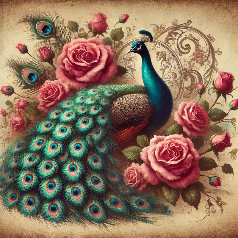 Vintage Birds & Blooms Collection