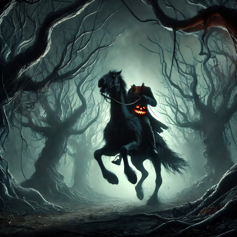 Headless Horseman Art