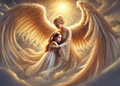 Guardian Angel Embrace Card, Sympathy Gift (Digital Download)