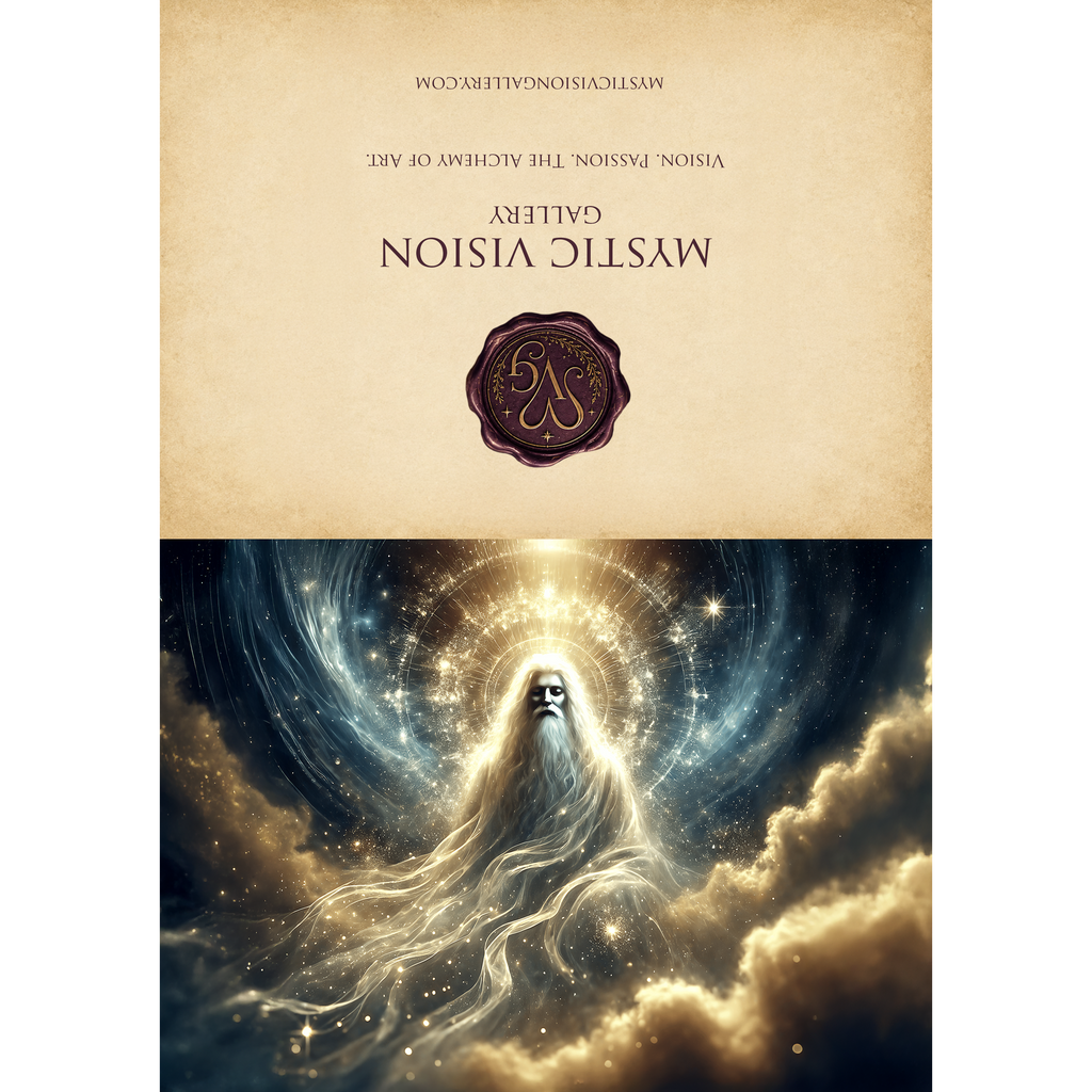 Ancient One Spiritual Greeting Card: Celestial Wisdom, Sympathy (Digital Download)