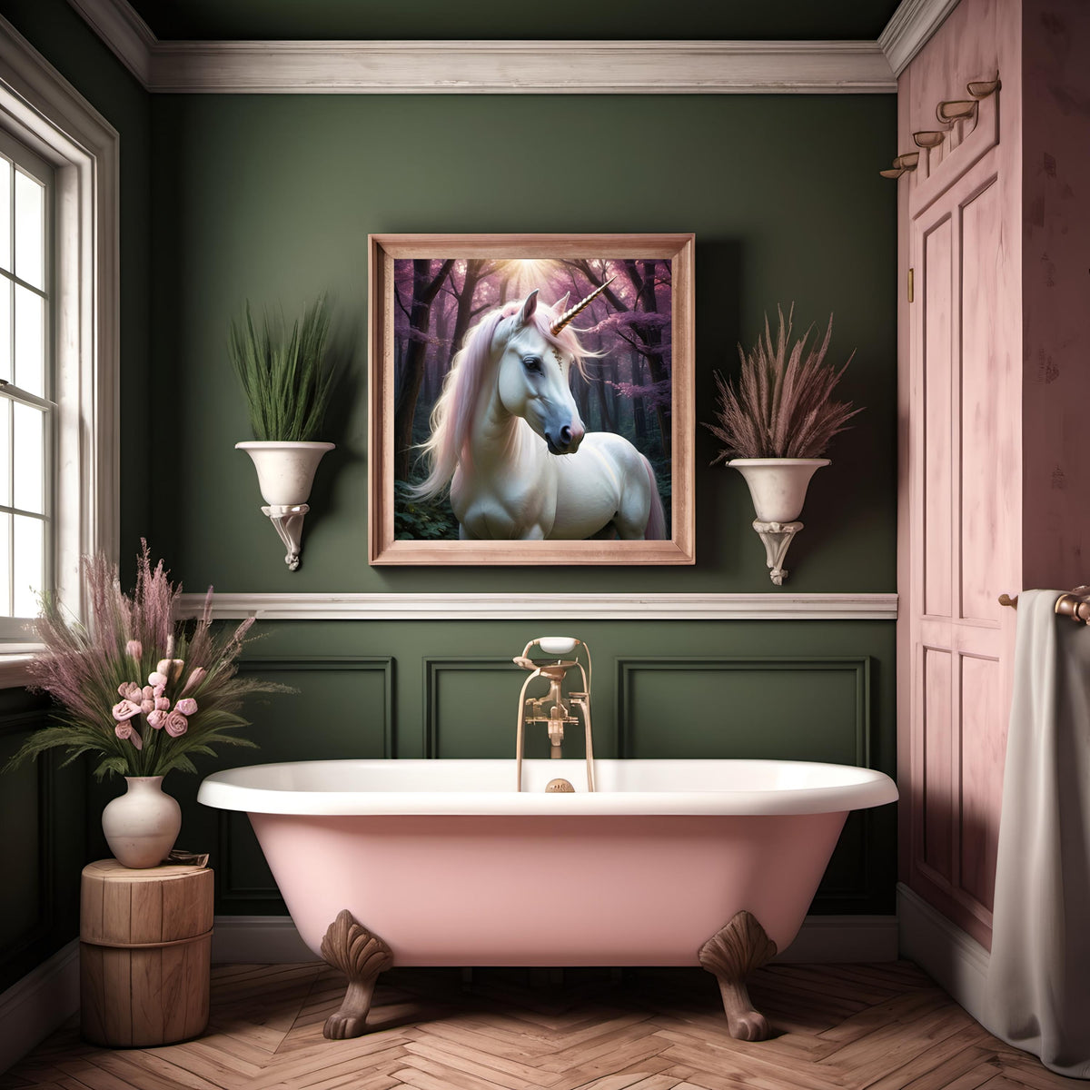 Mystical Unicorn Art Print: Fantasy Home Decor (Digital Download)