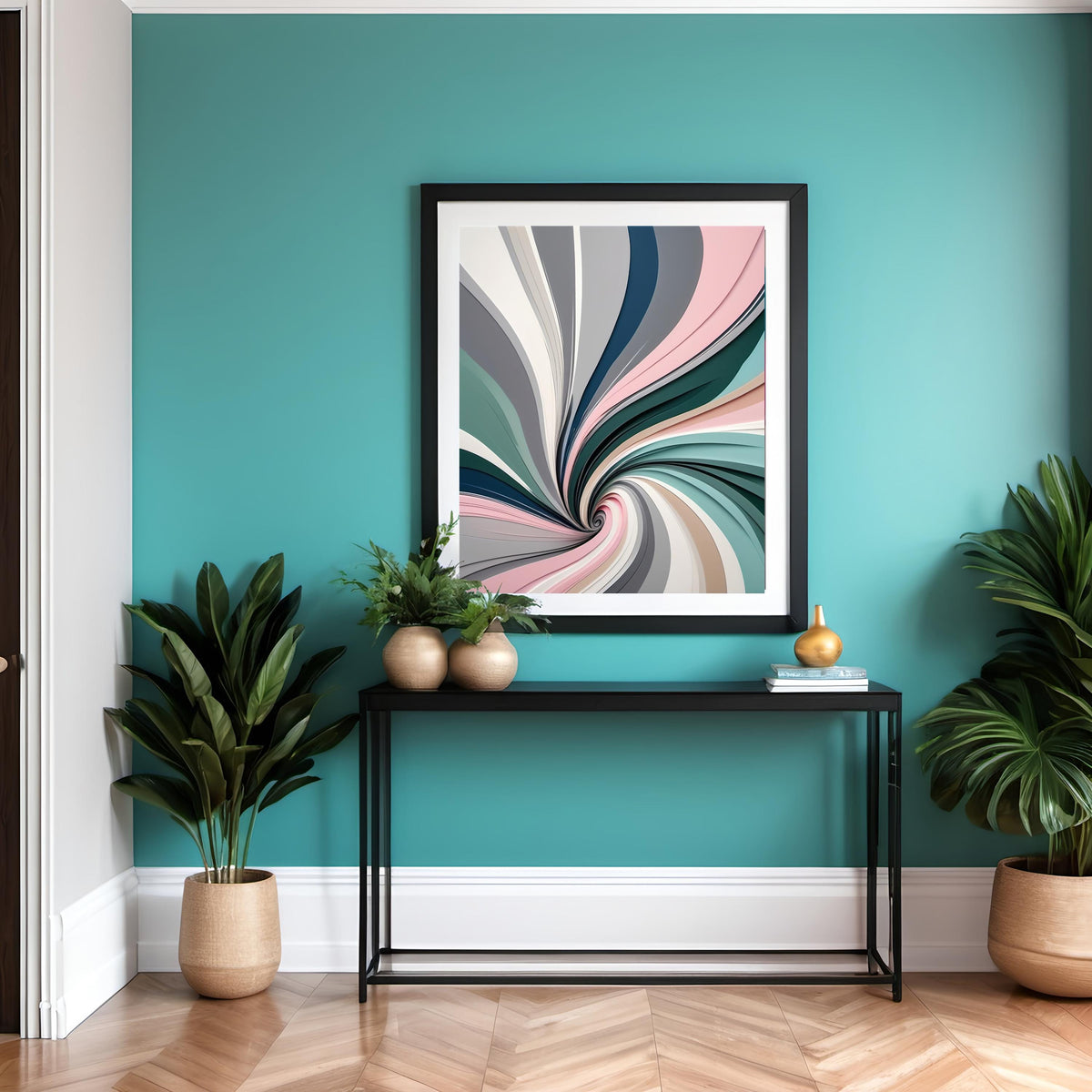 Abstract Gray Neutral Art Print: Modern Minimalist Decor (Digital Download 4096x4096 pixels)