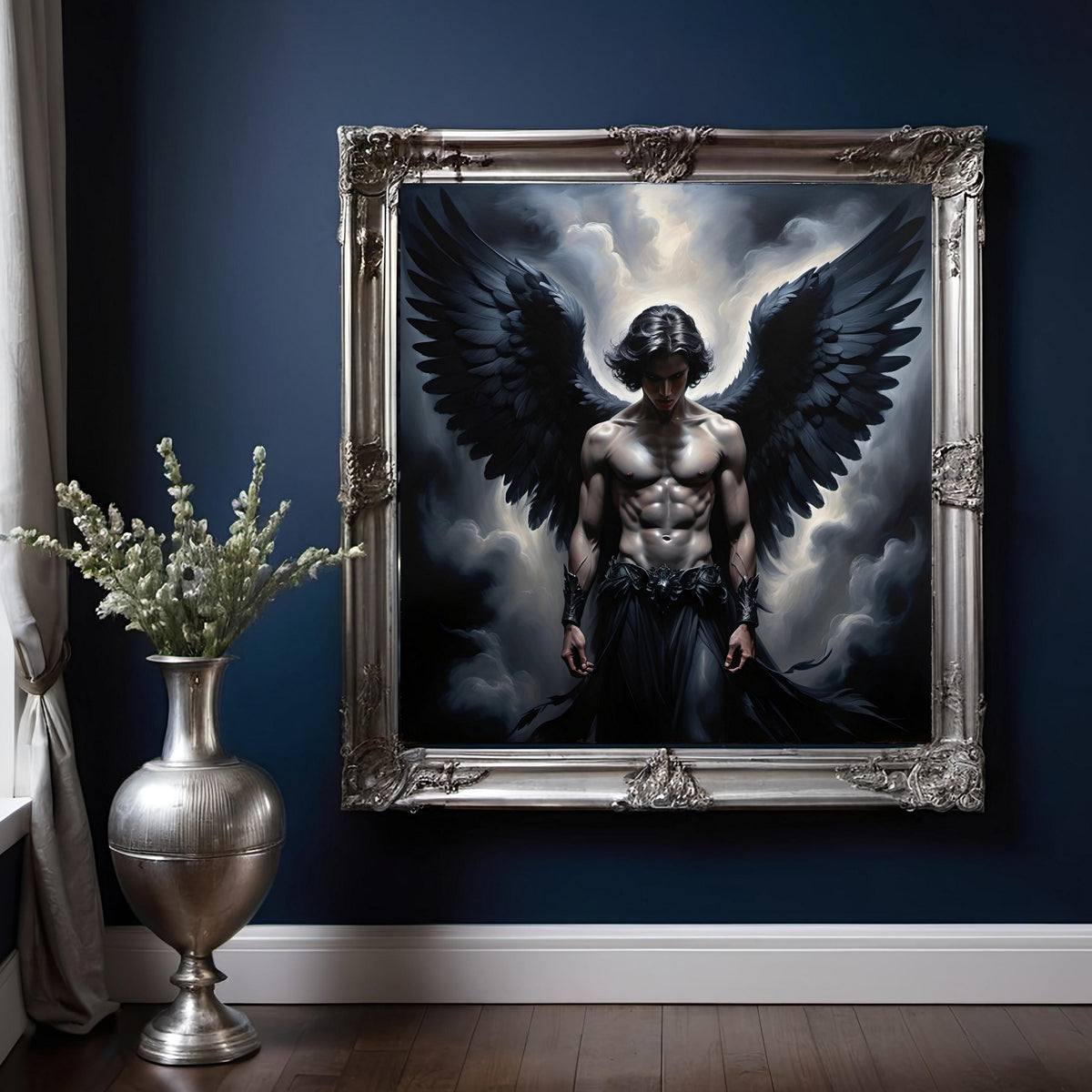 Dark Angel Warrior Art: Gothic Fantasy Decor (Digital Download)