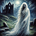 Banshee Digital Print: Celtic Irish Folklore, Gothic Fantasy Wall Art (Download)