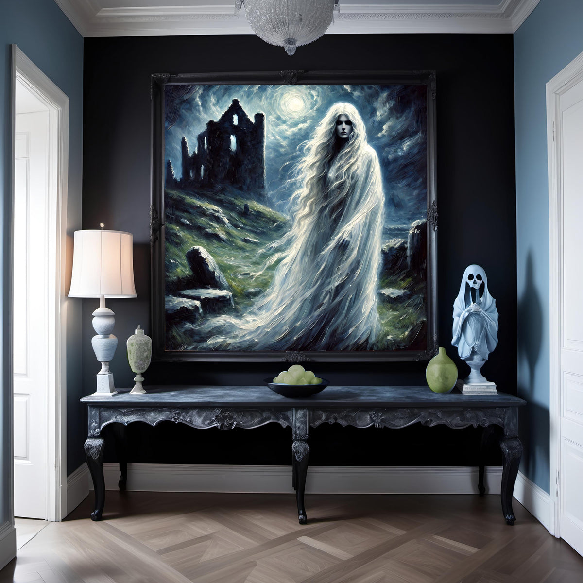 Banshee Digital Print: Celtic Irish Folklore, Gothic Fantasy Wall Art (Download)