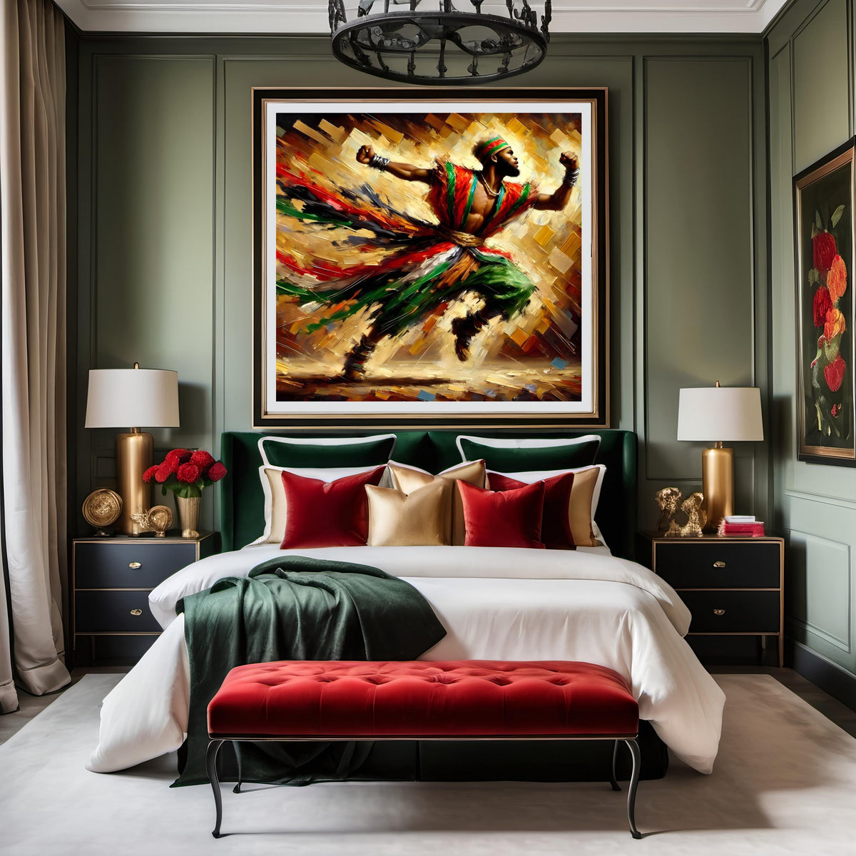 Juneteenth Dance Art Print: Black Pride, Cultural Decor (Digital Download)