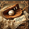 Vintage Baseball Glove Father's Day Print: Retro Sports Wall Art (Digital Download)