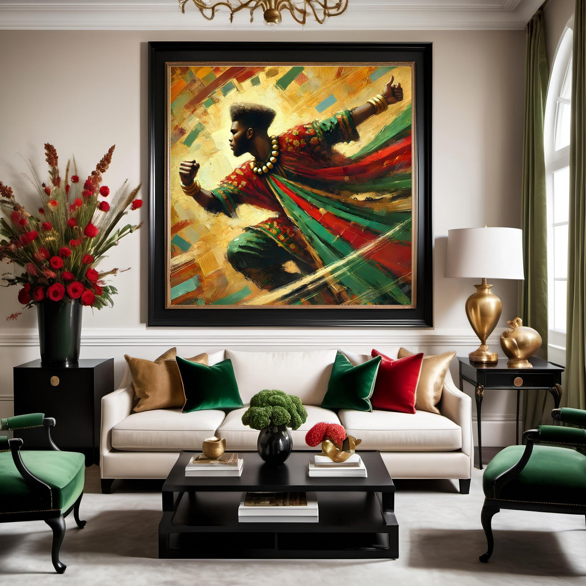 Juneteenth Dance Art Print: Black Pride, Freedom Celebration (Digital Download)