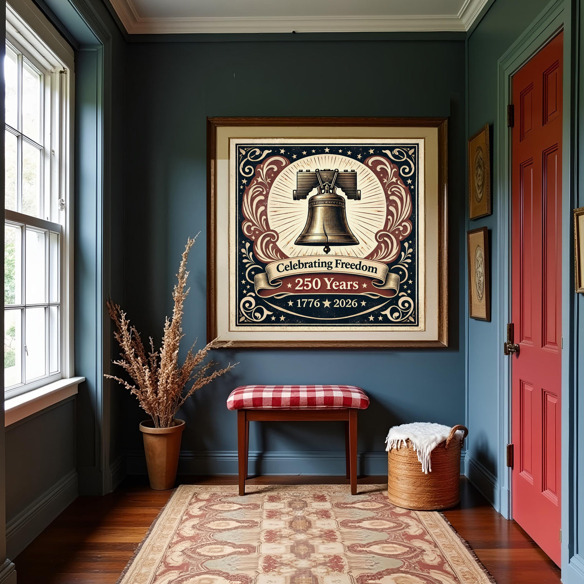 Liberty Bell Patriotic Wall Art | Americana Decor (Digital Download)