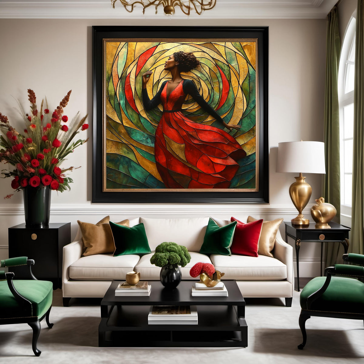 Juneteenth Freedom Dance Art Print: Cultural Heritage Wall Decor (Digital Download)
